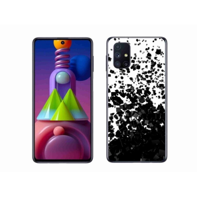 Gél borítás mmCase Samsung Galaxy M51 készülékhez - absztrakt minta 1