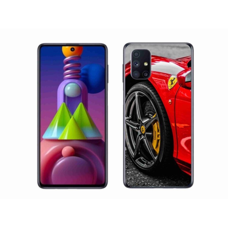 Zselés borítás mmCase Samsung Galaxy M51 - autó 1
