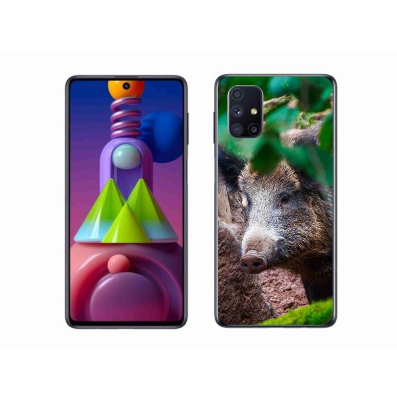 Gél borítás mmCase Samsung Galaxy M51 - vaddisznóhoz