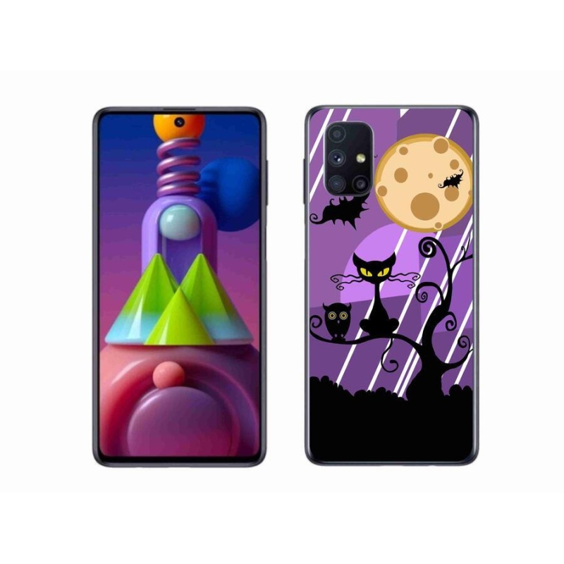 Gél borítás mmCase Samsung Galaxy M51 - halloween