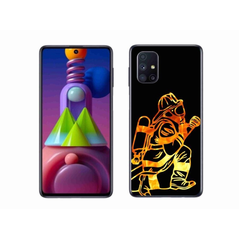 Gél borítás mmCase Samsung Galaxy M51 - tűzoltó 1