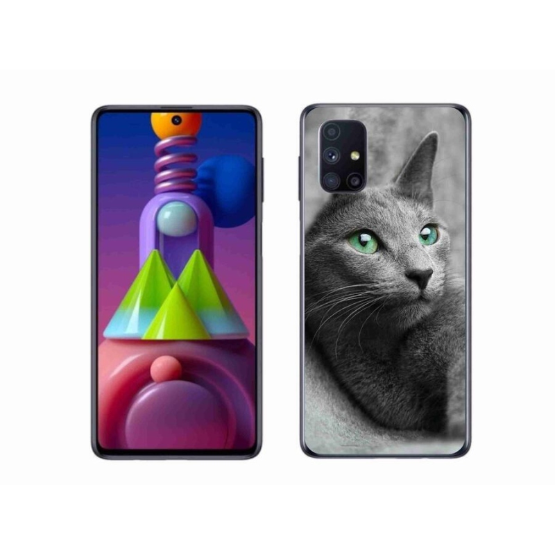 Gél védőburkolat mmCase Samsung Galaxy M51 - cat 2 számára