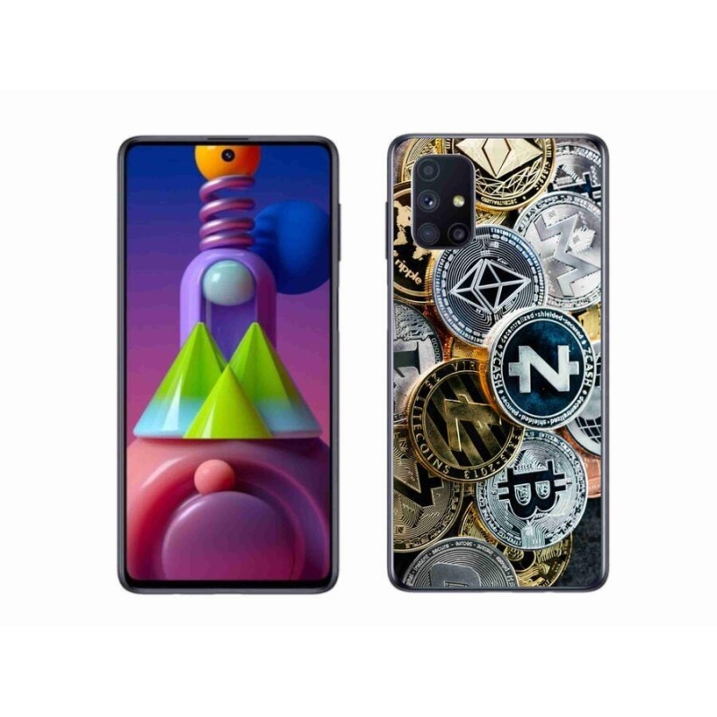 Gél borítás mmCase Samsung Galaxy M51 - kriptovalutákhoz