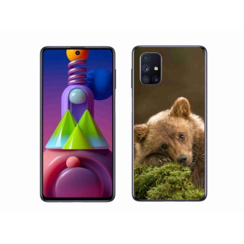 Zselés borítás mmCase Samsung Galaxy M51 - medve