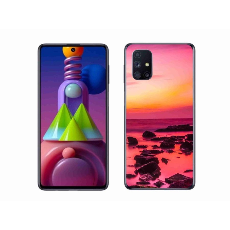 Gél borító mmCase Samsung Galaxy M51 - tenger és ragyogás