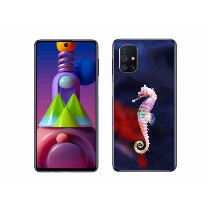Zselés borítás mmCase Samsung Galaxy M51 készülékhez - csikóhal