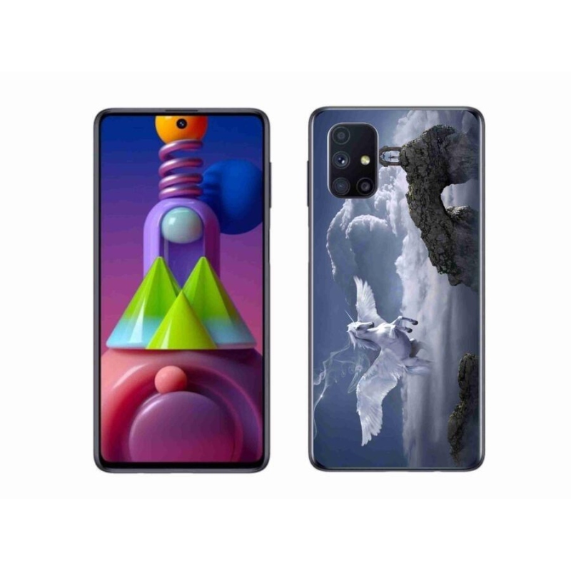 Zselés borítás mmCase Samsung Galaxy M51 készülékhez - pegazus