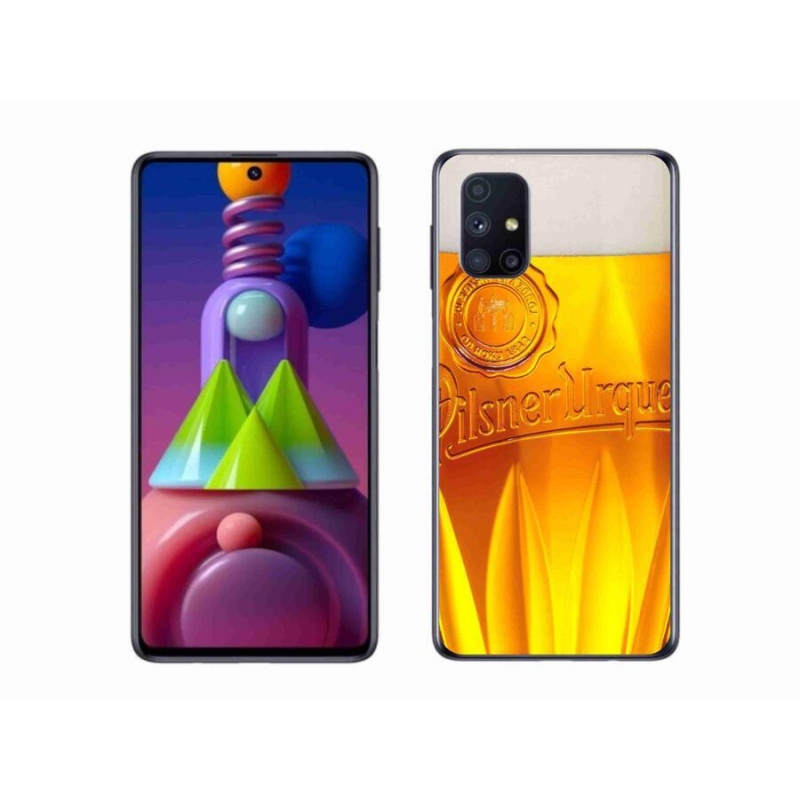 Zselés borítás mmCase Samsung Galaxy M51 - sörhöz