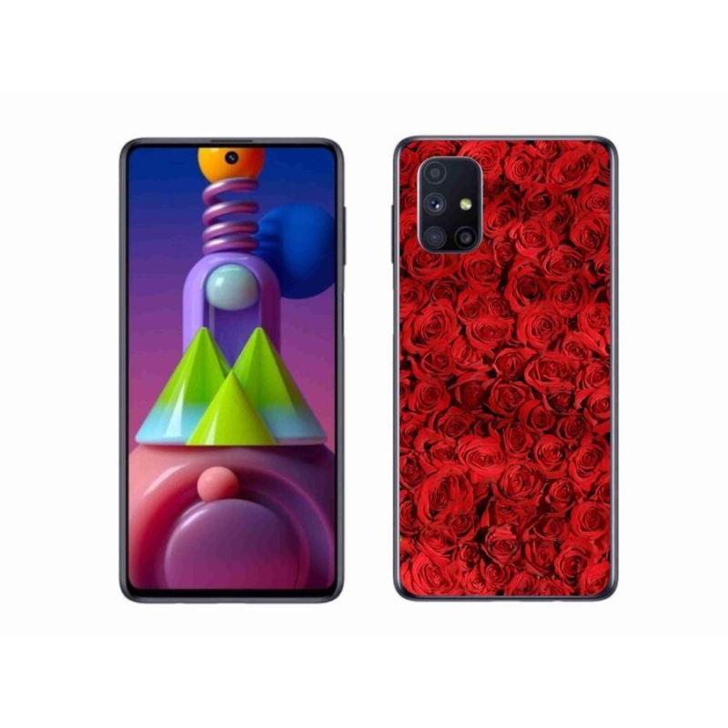 Gél borítás mmCase Samsung Galaxy M51 készülékhez - rózsaszínű