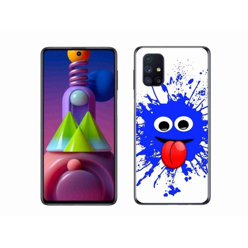 Zselés borítás mmCase Samsung Galaxy M51 - szellem