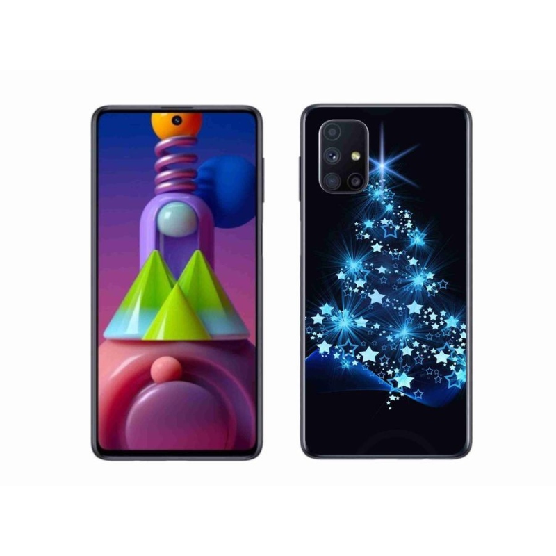 Gél borítás mmCase Samsung Galaxy M51 - Karácsonyfa