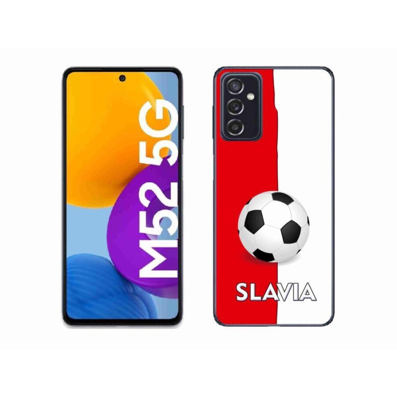 Gél védőburkolat mmCase Samsung Galaxy M52 5G - futball 2