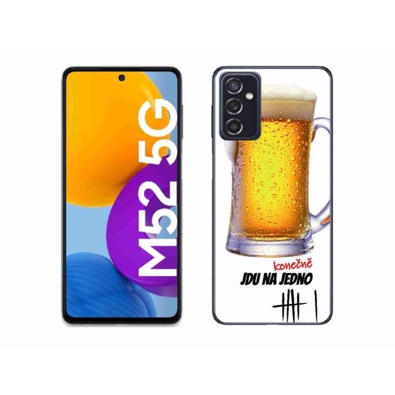 Gél borító mmCase Samsung Galaxy M52 5G - Megyek az egyikhez