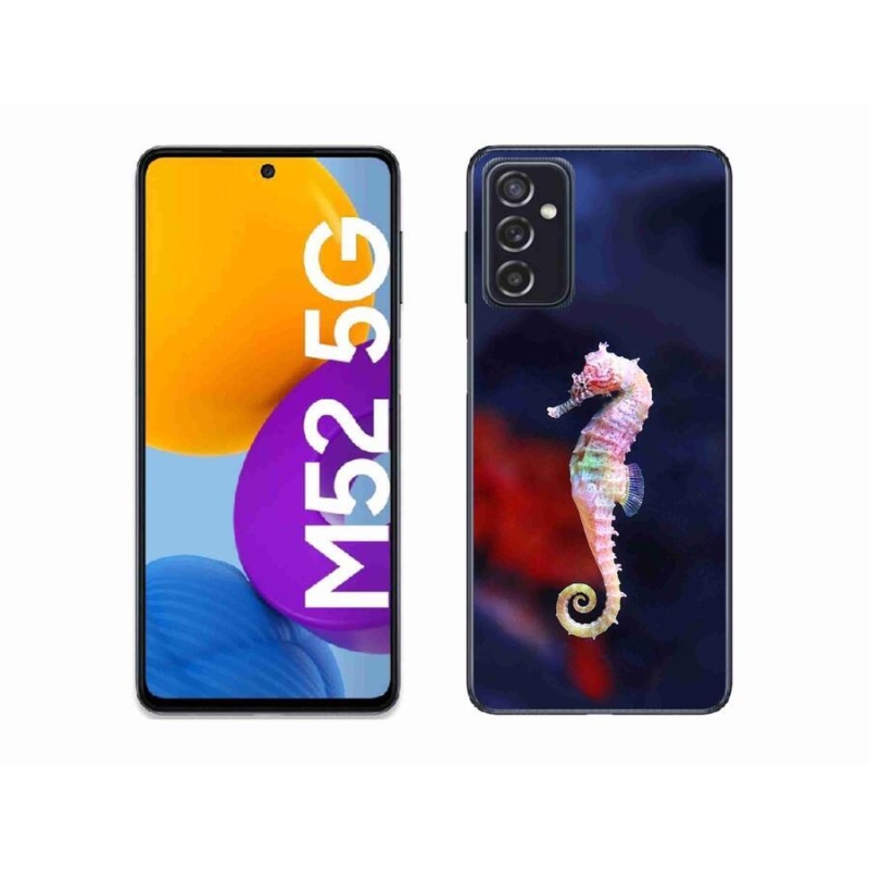 Zselés borítás mmCase Samsung Galaxy M52 5G - csikóhalakhoz