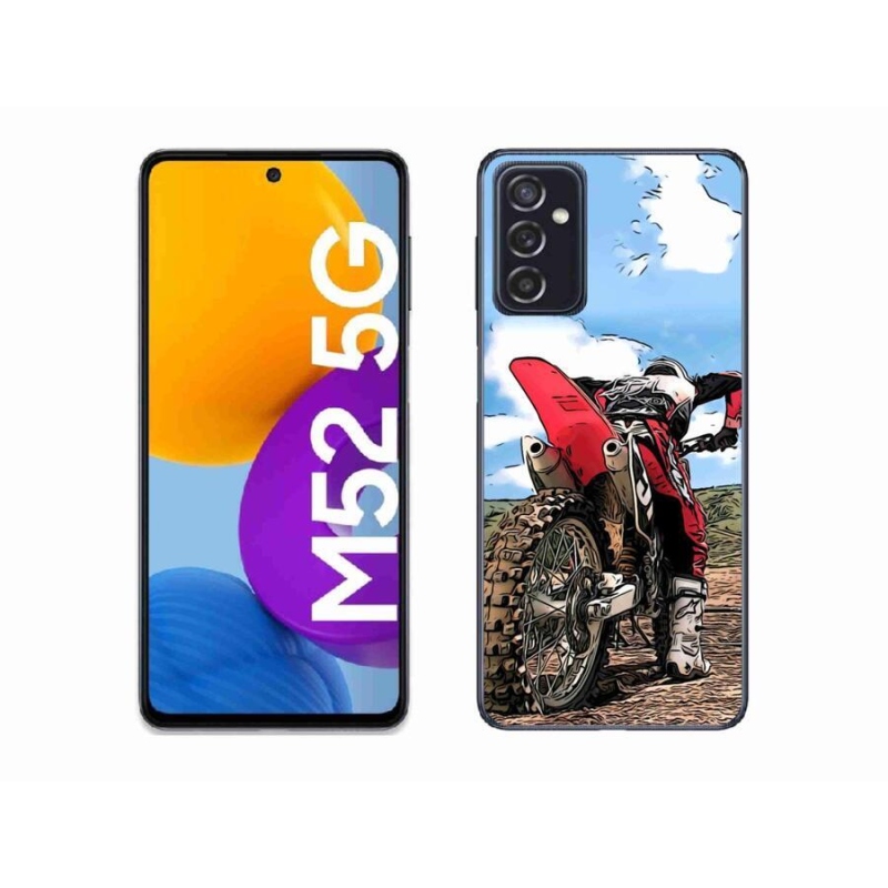 Zselés borítás mmCase Samsung Galaxy M52 5G - moto