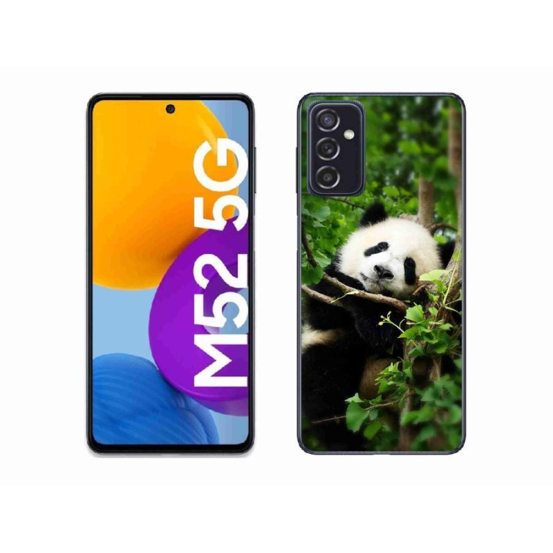 Zselés borítás mmCase Samsung Galaxy M52 5G - panda