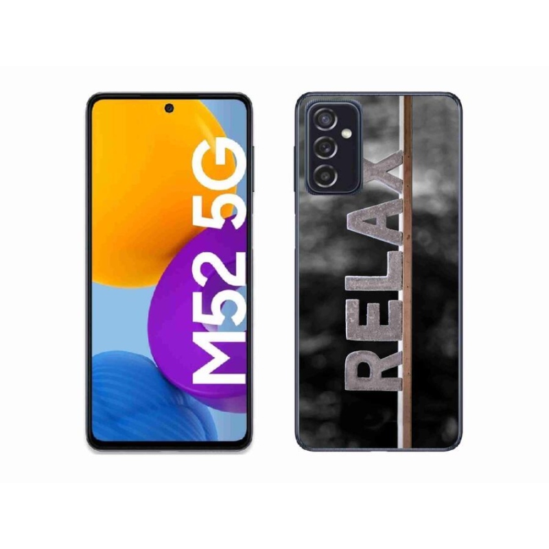 Zselés borítás mmCase Samsung Galaxy M52 5G - relax 1