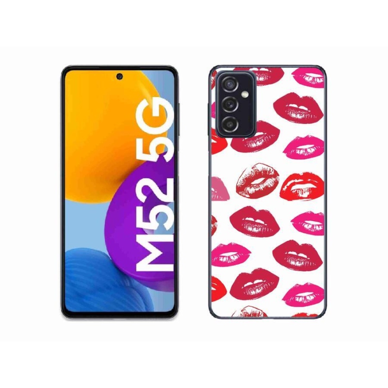 Zselés borítás mmCase Samsung Galaxy M52 5G - ajkakhoz