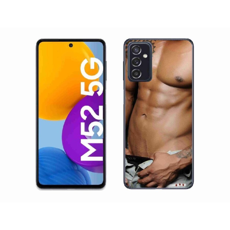 Gél borítás mmCase Samsung Galaxy M52 5G - szexi férfi