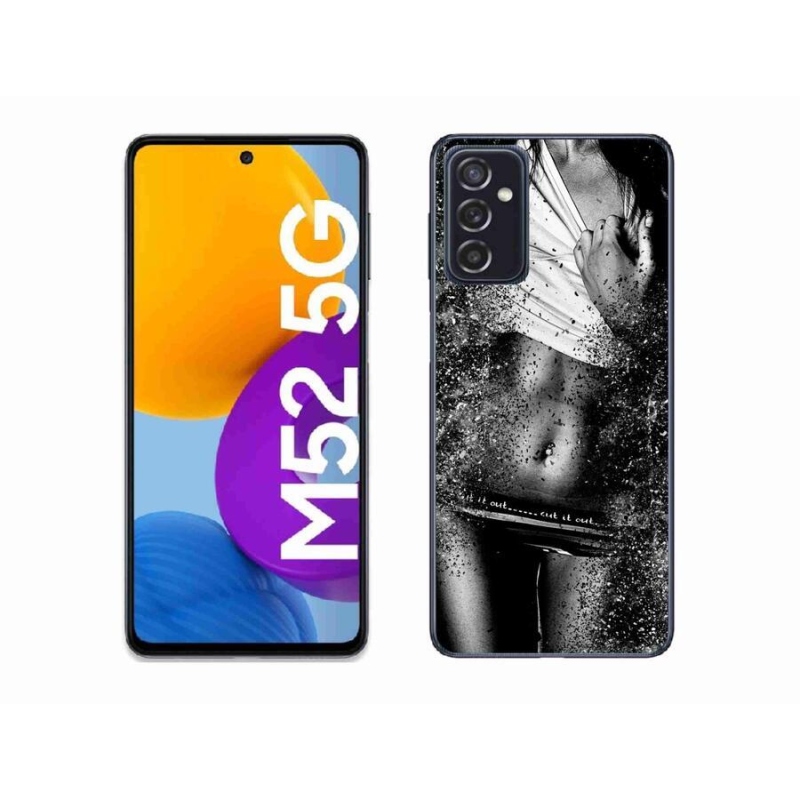 Gél borító mmCase Samsung Galaxy M52 5G - szexi nő 1