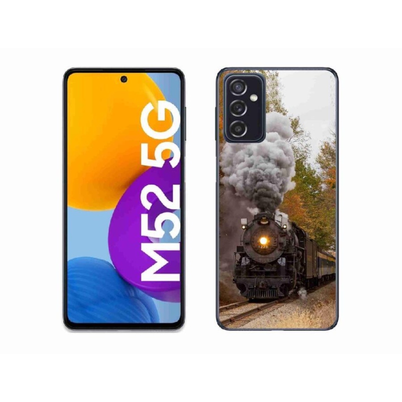 Zselés borítás mmCase Samsung Galaxy M52 5G - vonat 1