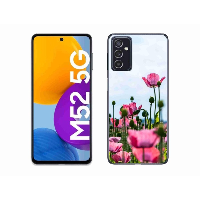 Gél védőhuzat mmCase Samsung Galaxy M52 5G - mákos színű