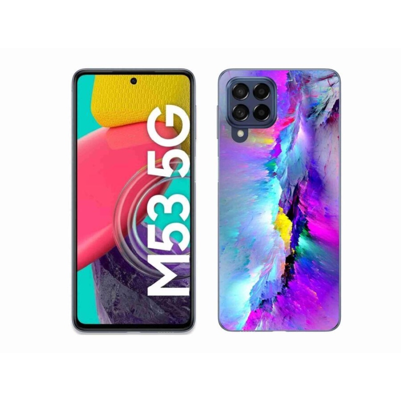 Zselés borítás mmCase Samsung Galaxy M53 5G készülékhez - absztrakt
