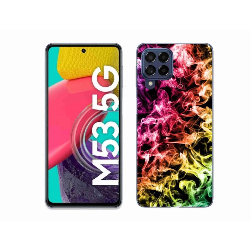 Gél borítás mmCase Samsung Galaxy M53 5G - absztrakt minta 6