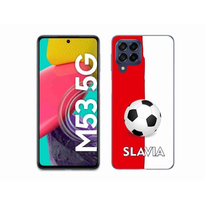 Gél védőburkolat mmCase Samsung Galaxy M53 5G - futball 2