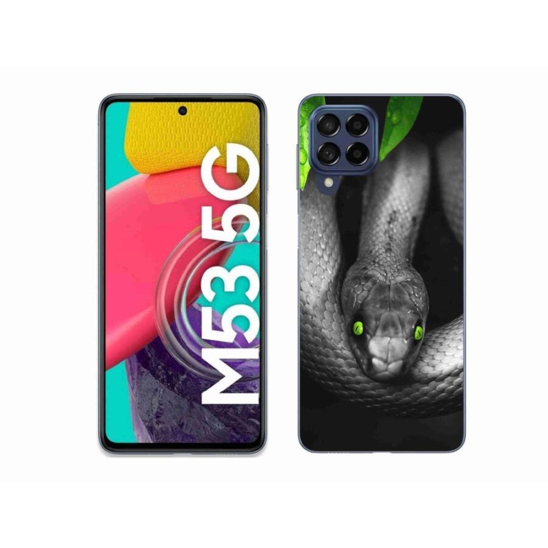 Zselés borítás mmCase Samsung Galaxy M53 5G - kígyó