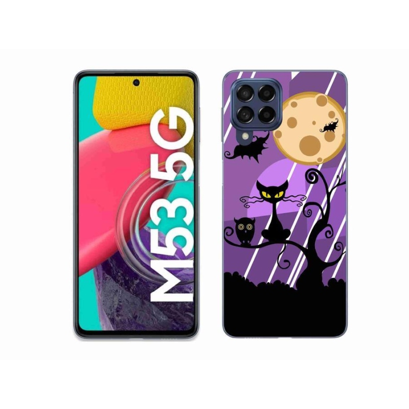 Gél borítás mmCase Samsung Galaxy M53 5G - halloween