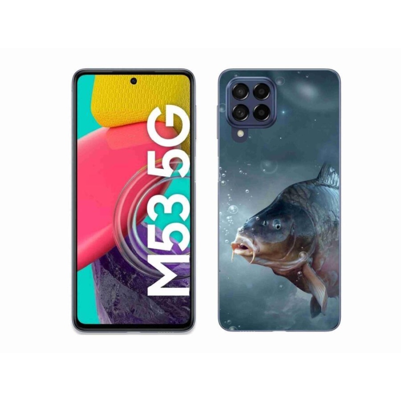 Gél borítás mmCase Samsung Galaxy M53 5G - ponty és buborékok