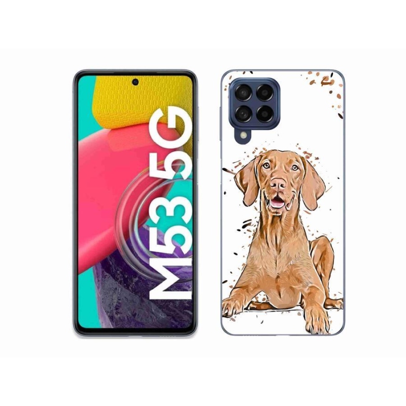 Gél védőhuzat mmCase Samsung Galaxy M53 5G - maďar