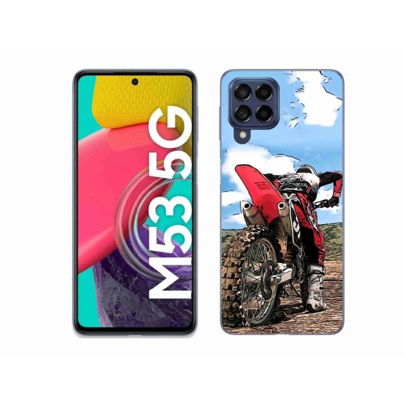 Zselés borítás mmCase Samsung Galaxy M53 5G - moto