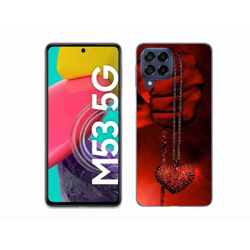 Gél borítás mmCase Samsung Galaxy M53 5G - nyaklánc
