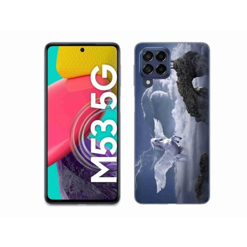 Zselés borítás mmCase Samsung Galaxy M53 5G készülékhez - pegazus