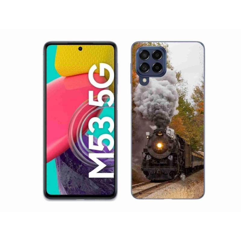 Zselés borítás mmCase Samsung Galaxy M53 5G - vonat 1