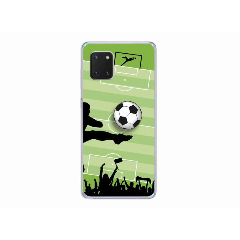 Gél borítás mmCase Samsung Galaxy Note 10 Lite készülékhez - futball 3