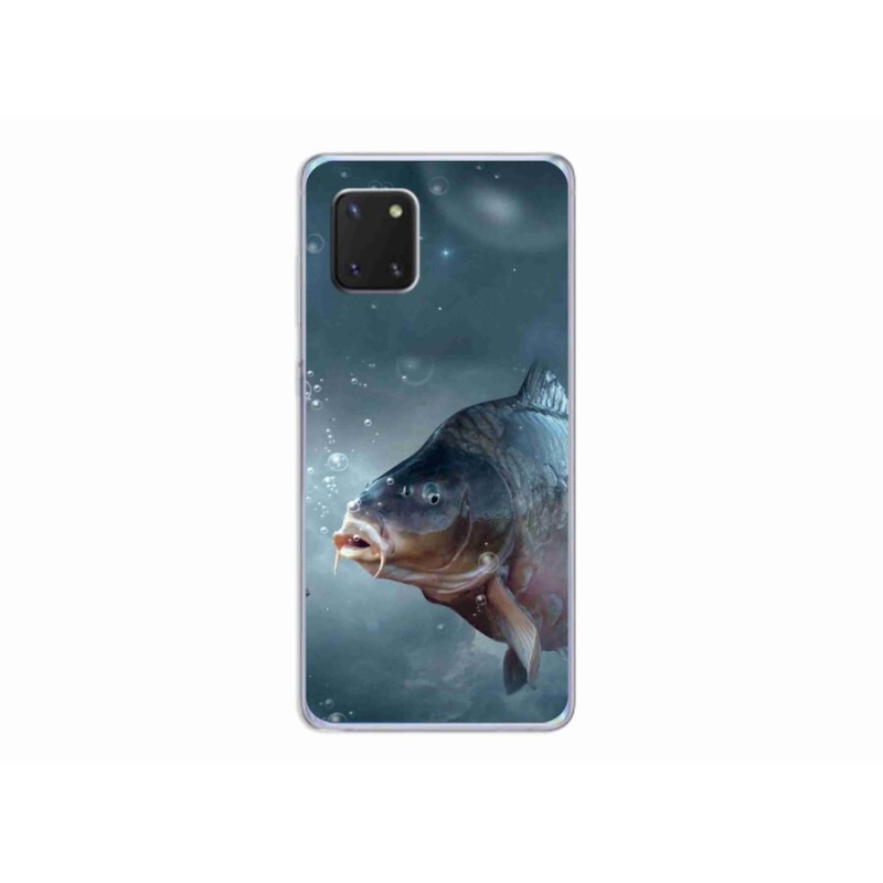 Gél borítás mmCase Samsung Galaxy Note 10 Lite készülékhez - ponty és buborékok