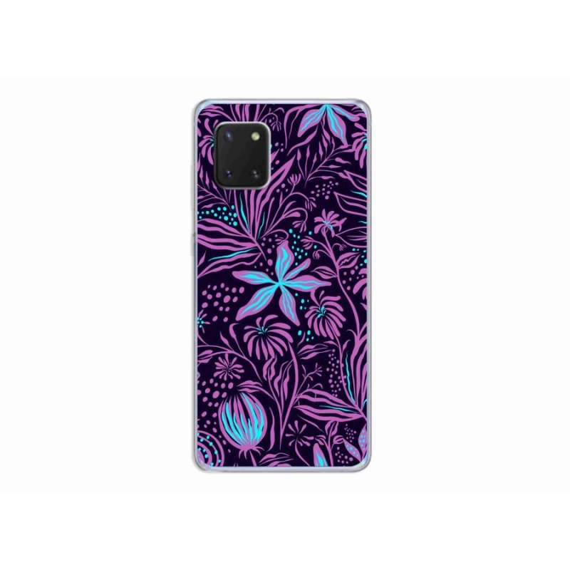 Zselés borítás mmCase a Samsung Galaxy Note 10 Lite készülékhez - virágok 2