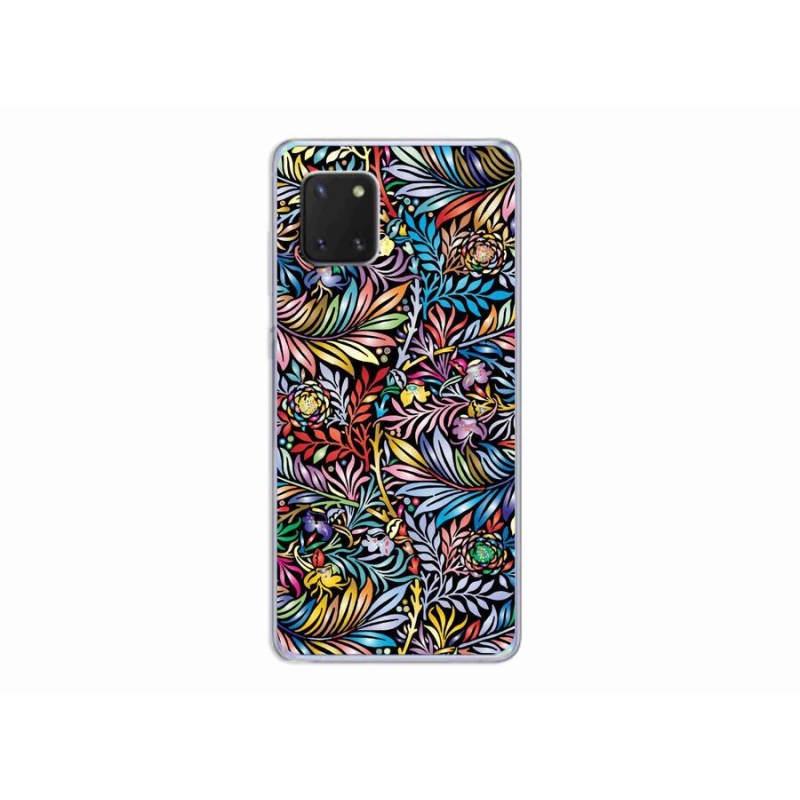 Gél borítás mmCase Samsung Galaxy Note 10 Lite készülékhez - virágok 5