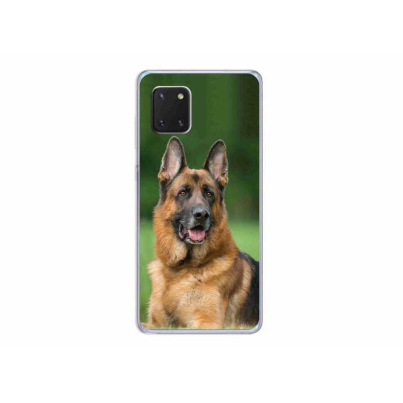 Gél borítás mmCase Samsung Galaxy Note 10 Lite készülékhez - Német juhászkutya