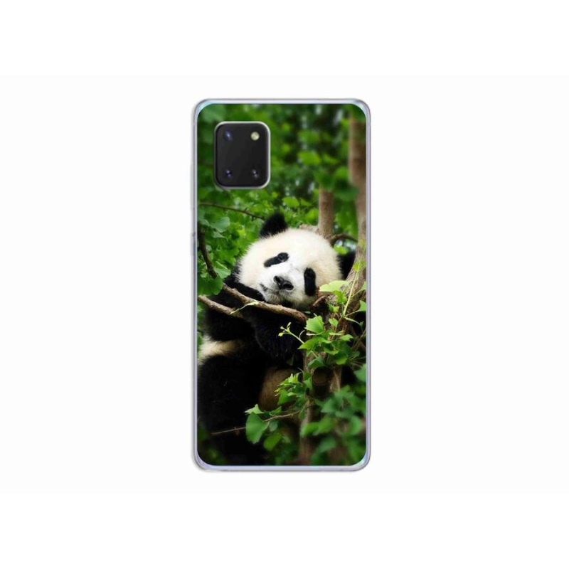 Zselés borítás mmCase Samsung Galaxy Note 10 Lite készülékhez - panda
