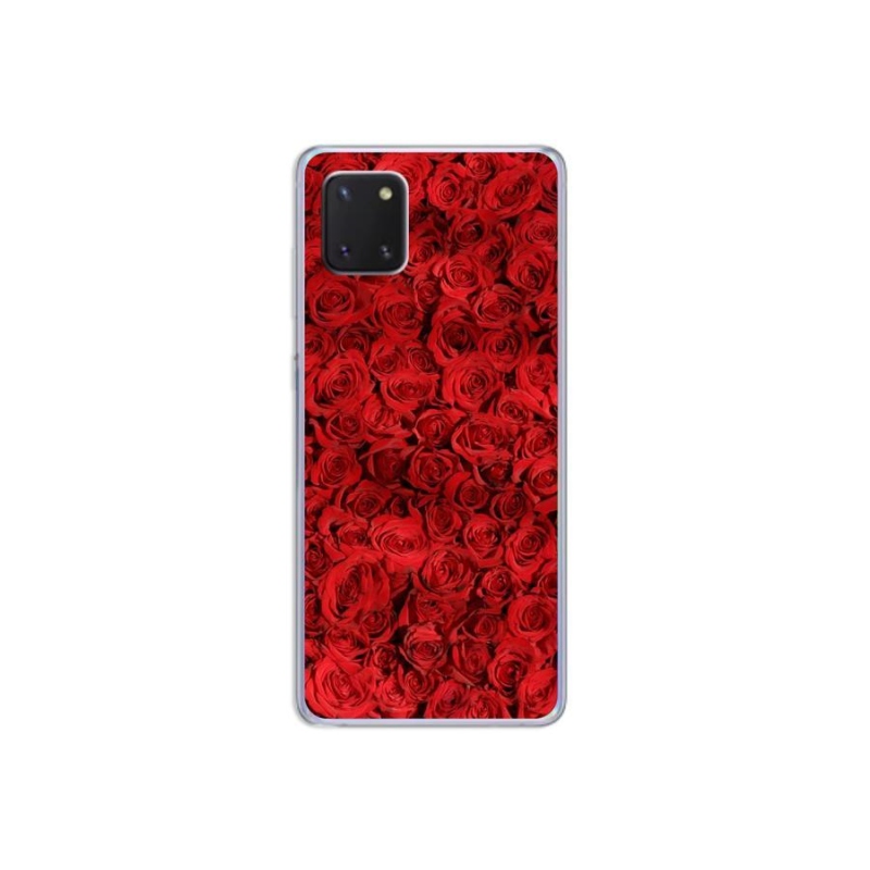 Zselés borítás mmCase Samsung Galaxy Note 10 Lite készülékhez - rózsaszínű