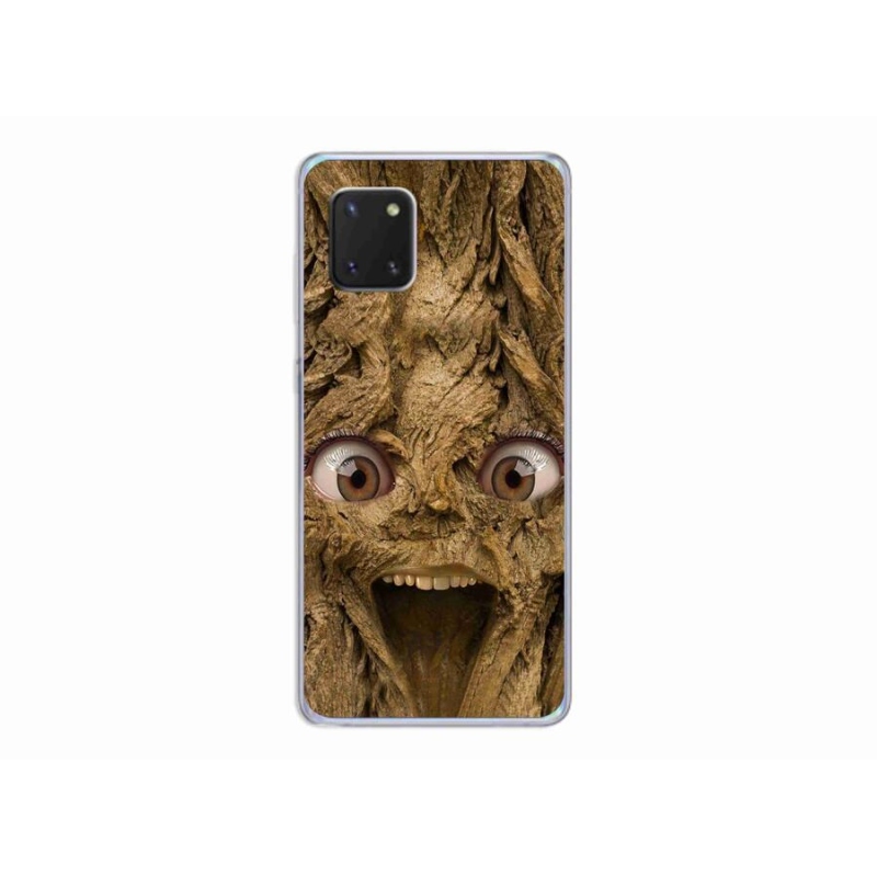 Gél borítás mmCase Samsung Galaxy Note 10 Lite készülékhez - vidám fa szemekkel
