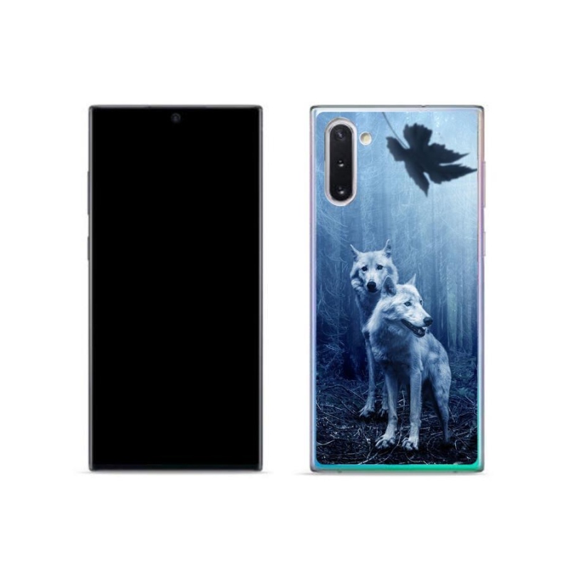 Zselés borítás mmCase Samsung Galaxy Note 10 - farkasok az erdőben