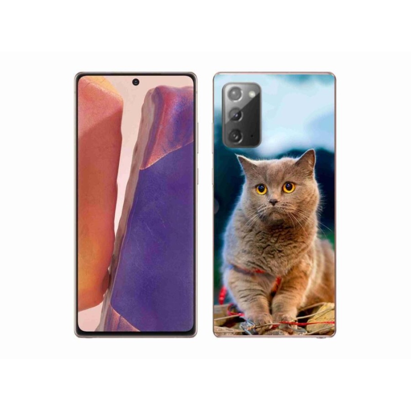 Gél védőhuzat mmCase Samsung Galaxy Note 20/Note 20 5G - brit kék 2