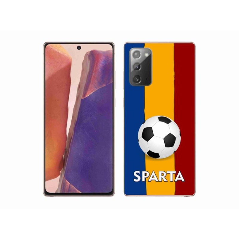 Zselés borítás mmCase Samsung Galaxy Note 20/Note 20 5G - futball 1