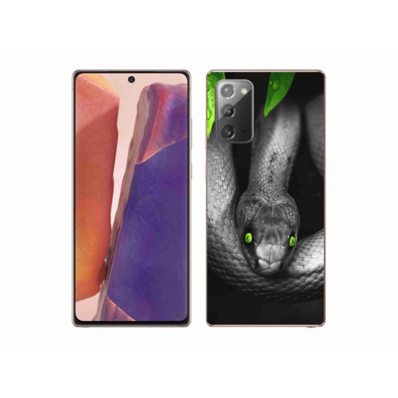 Zselés borítás mmCase Samsung Galaxy Note 20/Note 20 5G - kígyó