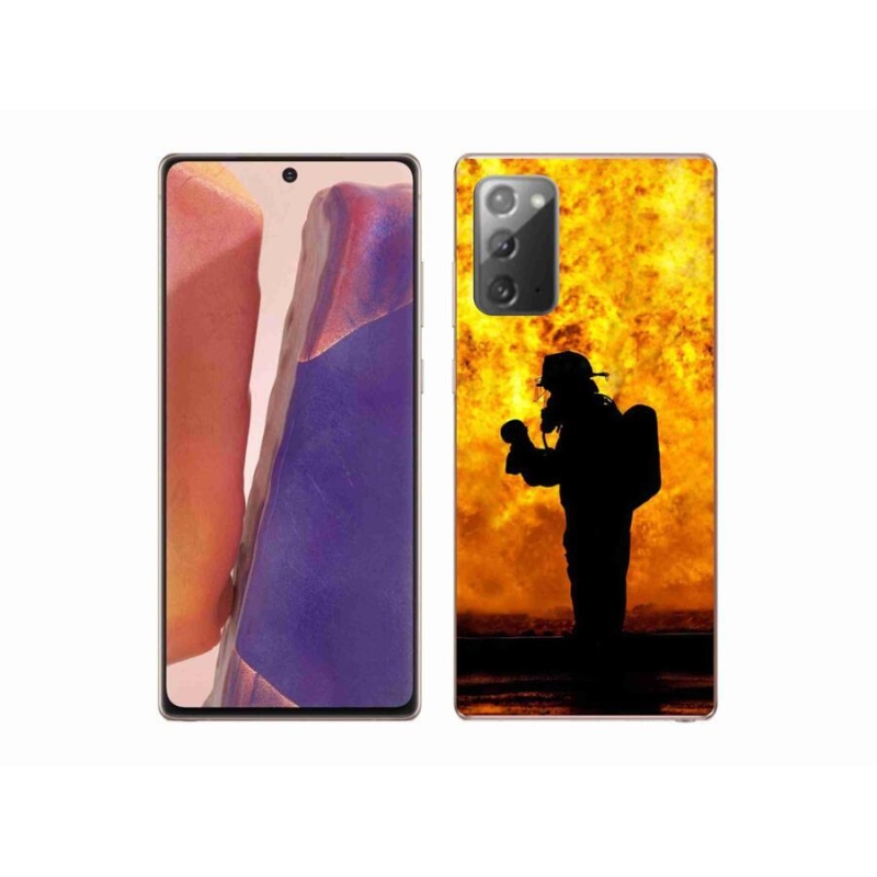 Gél borítás mmCase Samsung Galaxy Note 20/Note 20 5G - tűzoltó